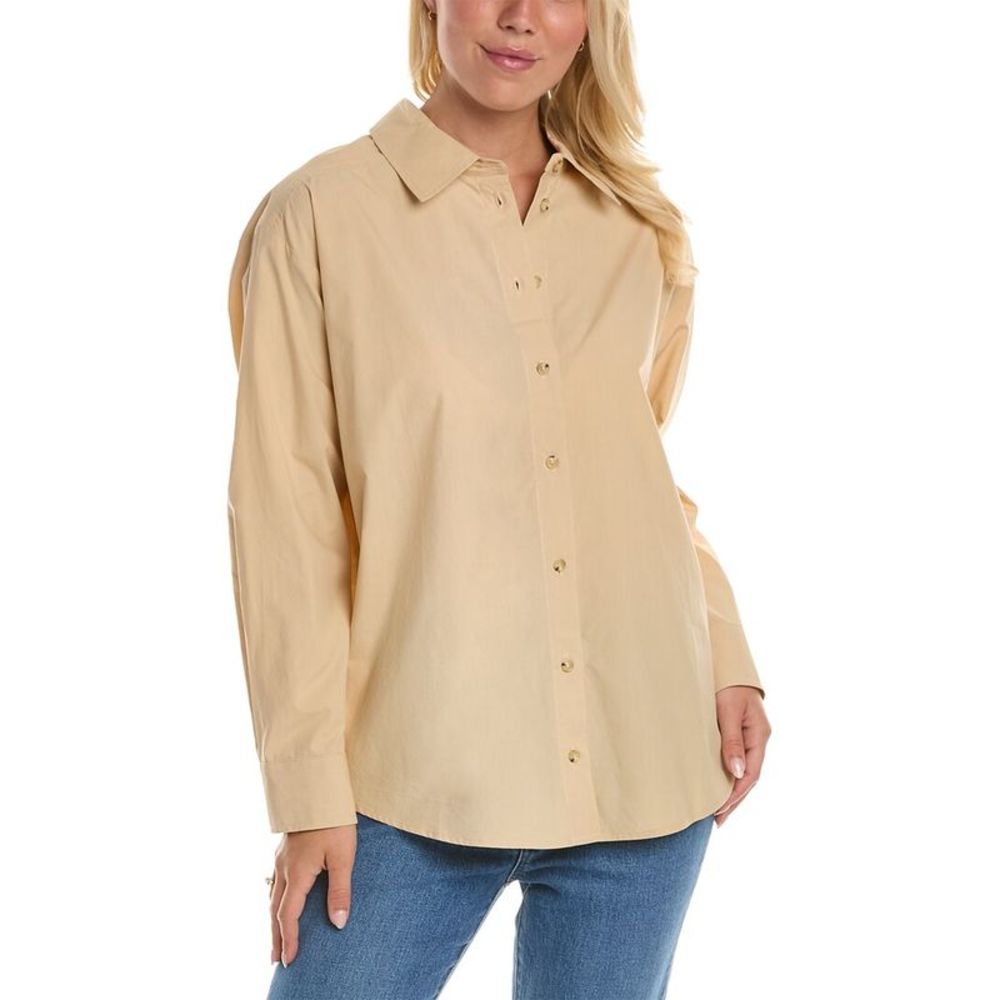DONNI. Women's Cream Blouse